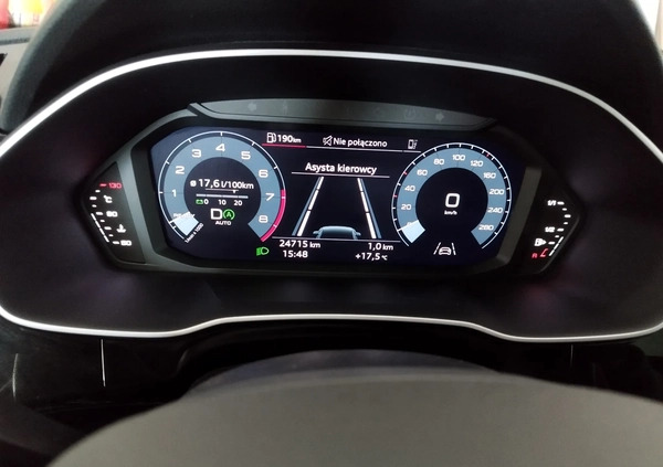Audi Q3 cena 164500 przebieg: 24700, rok produkcji 2022 z Gdańsk małe 191